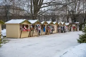 Weihnachtsmarkt auf der Esplanade 